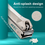 MR.GREEN Nail Clippers Anti-Splash Nail Cutter Fingernail Clipper Stainless Steel Manicure Nail Tools Trimmer（Mr-1119）