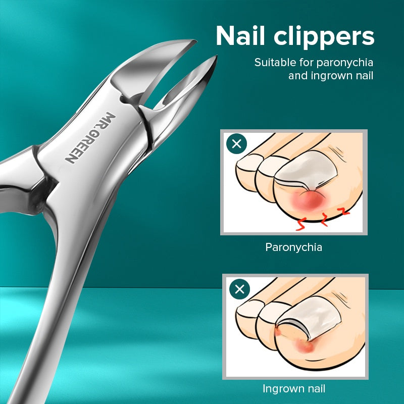 Toe Nail Clipper - Straight Blade - MO Nails International