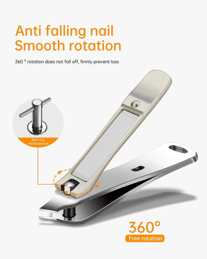 The Toe Cutterstainless Steel Nail Clipper - Large Size, Anti-splash, For Thick  Nails