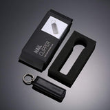 Cuspid Portable Nail Clippers, Foldable Fingernail clipper with Leather Case.（CU-ZJD002）