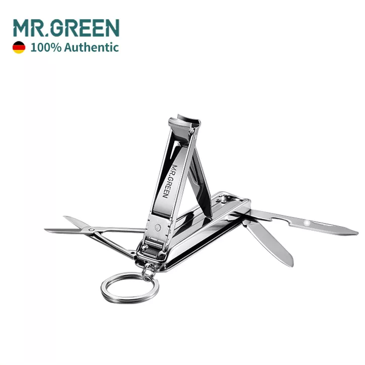 MR.GREEN Nail Clippers Anti-Splash Nail Cutter Fingernail Clipper Stainless  Steel Manicure Nail Tools Trimmer（Mr-1119）