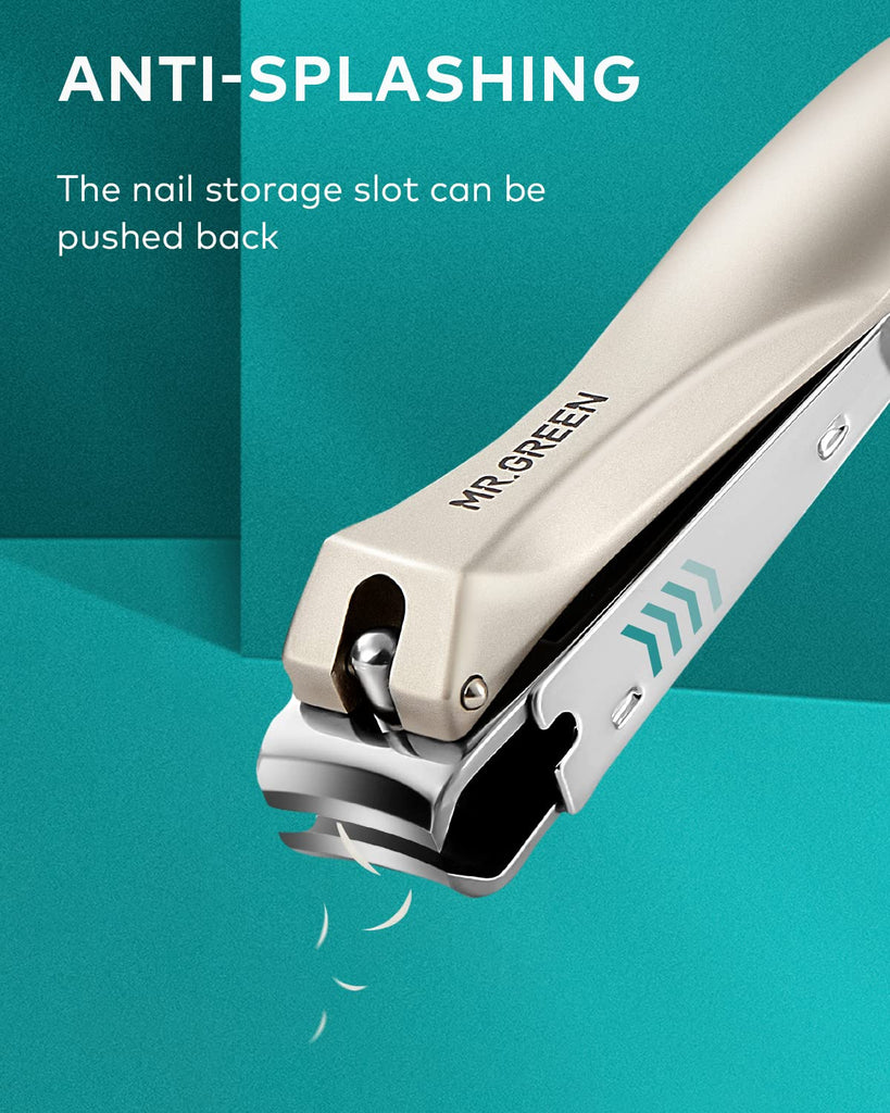 Portable Nail Clippers With Nails Catcher